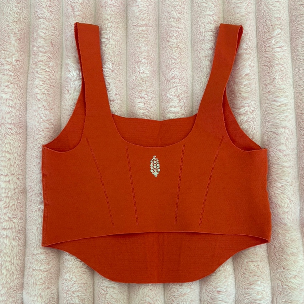 FP Movement Orange Coset Crop - Picture 5 of 6